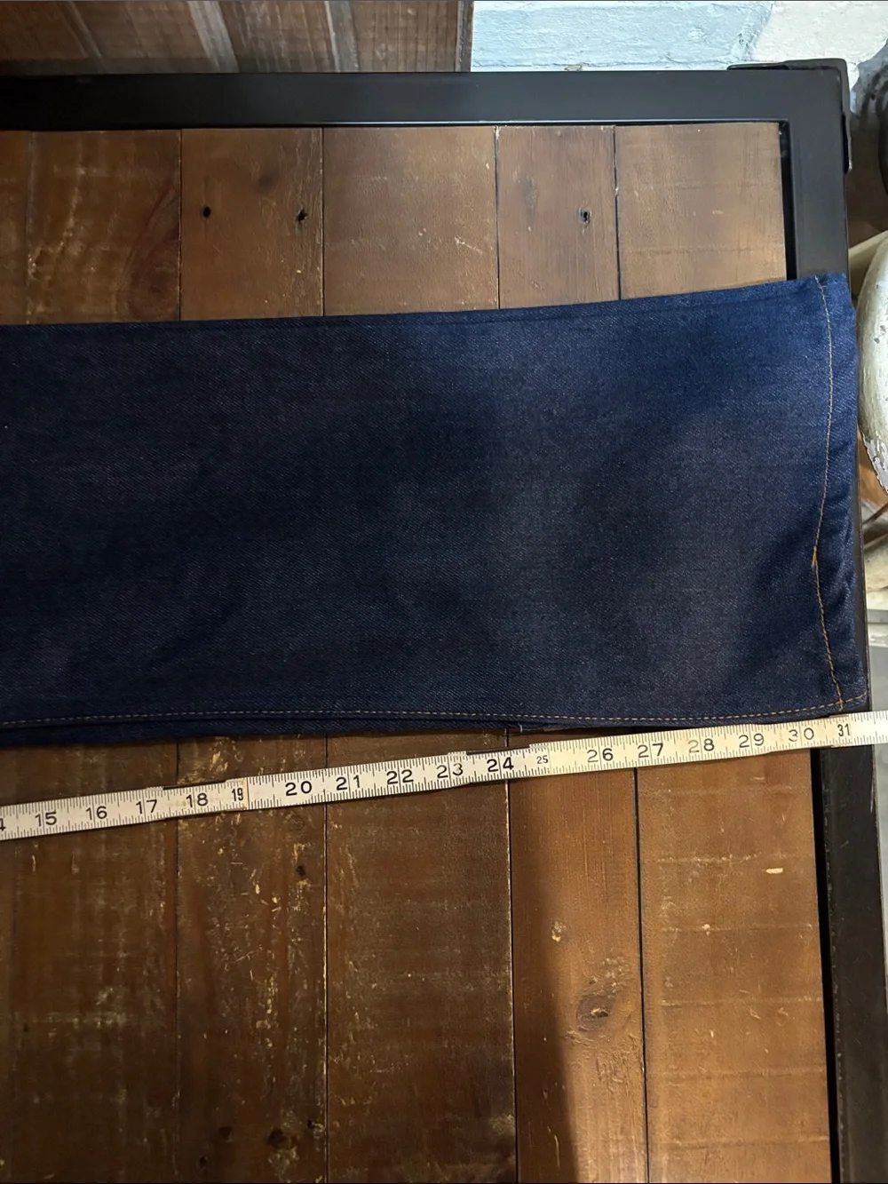 Vintage 1980’s Levi’s USA Made Bootcut Saddle man Dark Blue Denim Jeans